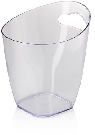 Refrigeratore per bottiglie, 21 x 20 x 24 cm, 3,5 l, trasparente, copolimero stirene acrilonitrile