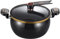 Mini Pressure Cooker, 8L Fast Heating Pressure Pot with Lock Handles, Non-stick Stockpot with Standable See-Through Lid for Gas, Induction, Electric Stoves