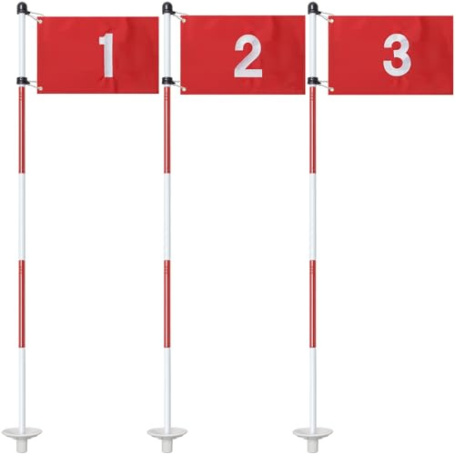 Bastones de bandera de golf
