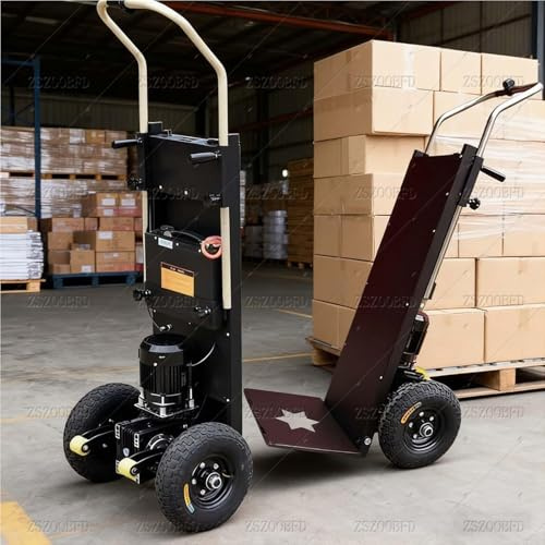 Genérico Subida De Escaleras EléCtrica Carretilla EléCtrica De 1200w/1500w Carretilla De Mano De Carga De 400kg Carretilla MóVil para Subir Escaleras De Servicio Pesado,1500W