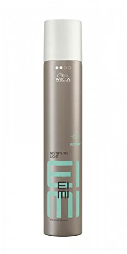 Wella EIMI Mistify Me Light – schnelltrocknendes Haarspray – leichtes Fixing Spray für sofortigen Halt – Styling-Spray für 24 Stunden zuverlässigen Halt mit natürlicher Bewegung – 1 x 300 ml