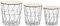 Beistelltisch 3er Set │ Couchtisch im Industrie Design │ Metall mit Holz │Ø 29 cm Ø 34 cm Ø 39,5 cm (1 x 3er Set Beistelltisch schwarz)
