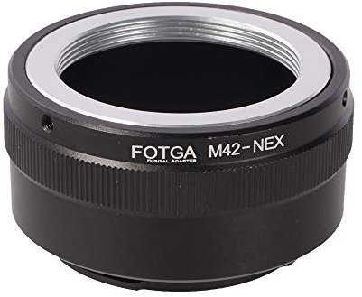 FOTGA Adapter Ring for M42 Lens for Sony E-Mount Mirrorless Camera A7 A7S A7R A7II A7SII A7RII III IV A9 A9II A7C A6600 A6500 A6400 A6300 A6100 A6000 A5100 A5000 A3500 NEX-7/6/5C/3 FS700 VG30 VG900