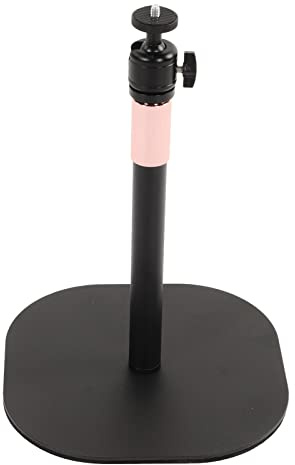 Kit Staffa da Pavimento per Fotocamera, Telaio in Acciaio Legato Facile Montaggio Struttura Stabile Buona compatibilità Stabilizzatore Fotocamera Regolabile per Telefoni