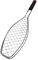 Genérico Grille à poisson avec manche en bois, grille en acier pour barbecue, panier de rôtissoire à poisson, accessoire de barbecue et camping portable