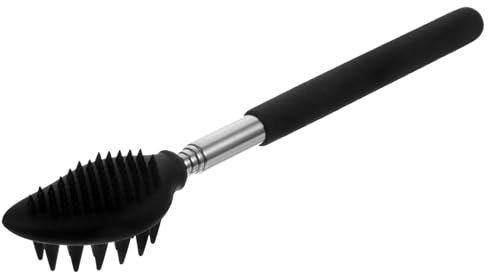 DEARMAMY Masajeador Rascador Telescópico Retráctil De Silicona Para Espalda y Cuello Herramienta Portátil Alivio Picor Para Mujeres y Hombres Ligero