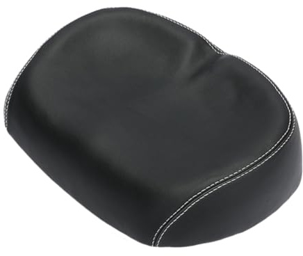 BUGUUYO Selle Vélo Extra Large Confortable et Respirante Coussin de Siège Épais et Rembourré pour VTT Route et Course Accessoire Léger et Facile à Installer