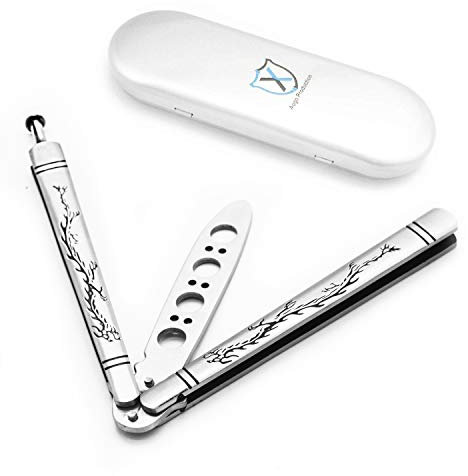 Titanium & Stainless Steel Martial Arts Practice Knife Tool