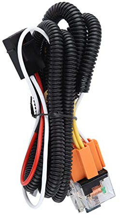 Relais de harnais de klaxon EVGATSAUTO, Kit de relais de faisceau de câbles de klaxon 12V adapté aux klaxons de tonalité d'explosion de montage de camion de voiture