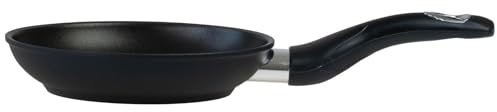 BAF Bratpfanne Induktion Ø 20 cm - Flacher Rand - kleine beschichtete Schmorpfanne aus geschmiedetem Aluminium