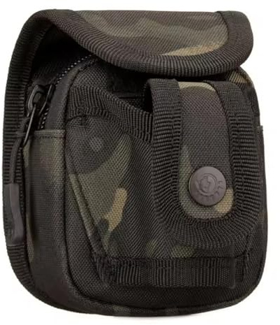 Pochette Tactique pour Lance-Pierre – Sac Banane et Sac à Dos en Nylon Durable avec Porte-munitions pour balles d'acier, Accessoires de Chasse (BCP)