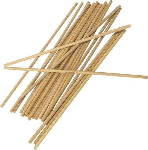 Watchmakers Pegwood Set, 24 Pieces, 3mm x 150mm for Watch Repair