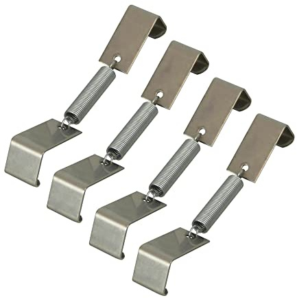 Carpoint 1363014 Nummernschildklemme, 4 Stück