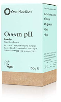 One Nutrition Ocean-pH – Calcified Red Mineral Algae - Rich in Calcium, Magnesium, Zinc & Iron – Ethically Harvested – Sports Nutrition – 60 Servings – 150g Powder