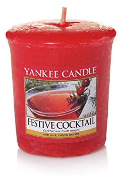 Yankee Candle 1521063E Samplers Votivkerzen, Festive Cocktail, 4,6 x 4,8 x 1 cm