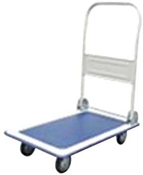 MISTRAL Carrello con Pianale Pieghevole in Acciaio, Portatutto con 4 ruote da trasporto con portata massima 150 kg