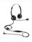 Beebang 2.5mm Headset for DECT Phone Cordless Phone with Standard 2.5mm Jack, Dual Ear Noise Cancelling Microphone Headset Compatible with Panasonic Cisco SPA series Avaya Polycom…