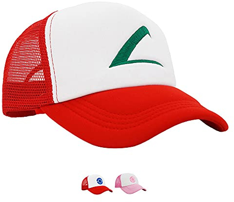 PopCrew Embroidered Team Trainer Hat for Cosplay Costume, Trucker, Snapback Cap