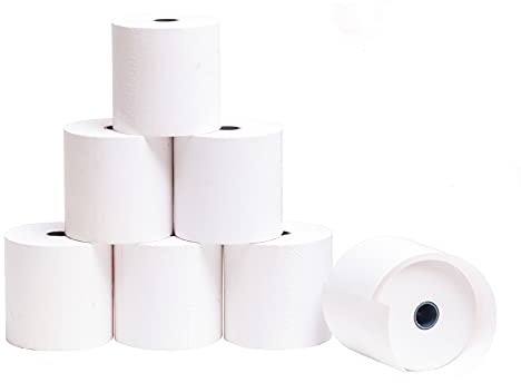 OFITURIA ® 24 rullar termiskt papper 80 x 80 x 12 mm för undervattensskrivare TPV-skrivare bisfenol A-fri
