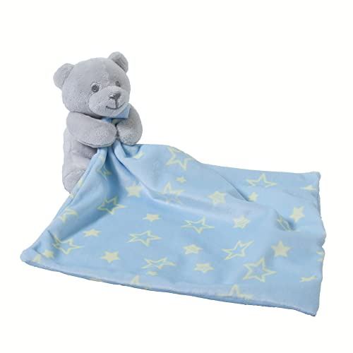 CREVENT Loveys - Manta de Peluche para bebé, diseño de Cara de Animal