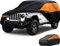 Big Ant Wrangler - Funda Impermeable para Todo Tipo de Clima con Cremallera de Puerta, Cubierta Exterior Completa para Exteriores, protección UV, Nieve, Sol, Compatible con Wrangler de 2