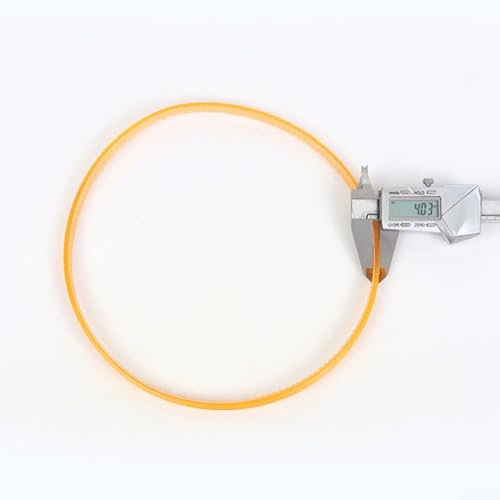 Cinghia di trasmissione per a nastro per lavorazione del legno, cinghia di trasmissione di ricambio con nervature a V, adatta per seghe a nastro da 25-30 cm, impermeabile, 620 mm per 30,5 cm