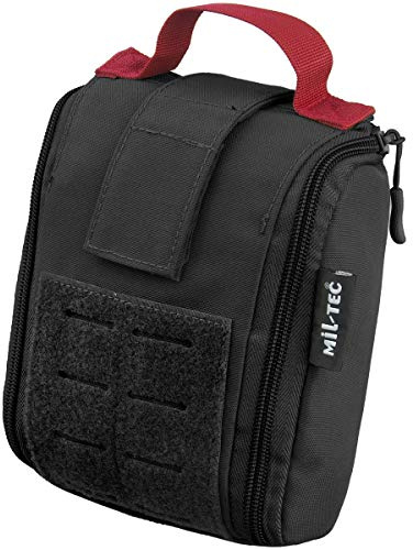 Mil-Tec 13491002 första hjälpen-kit för vuxna, svart, en storlek