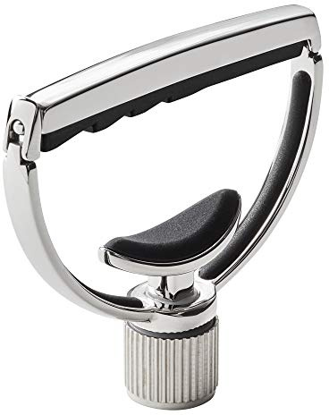 G7th Heritage Capo Guitarra de 12 Cuerdas S1 Estándar – Capotraste de Estribo Acero Inoxidable con Tecnología de Radio Adaptativo (ART) y Almohadilla de Cuerdas Compensada – Capo Galardonado