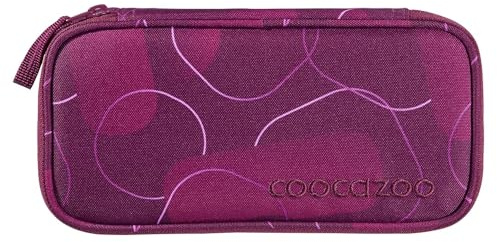 coocazoo Mäppchen „Berry Bubbles”, rosa-pink, Federmäppchen, großes Hauptfach, Schlaufen für Zirkel, Geodreieck und Lineal, Stundenplanfach, Stiftehalter, Reißverschlussfach, ab der 3. Klasse