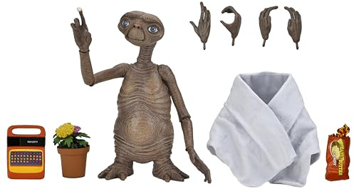 NECA E.T.- Der Ausserirdische Actionfigur 40th Anniversary braun, aus Kunststoff, Hersteller