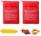 2 Pcs Microwave Potato Bags, Cooking Bags, Reusable Microwave Potato Bags, Potato Bags, Microwave Potato Cookware for Baked Potatoes (Red)