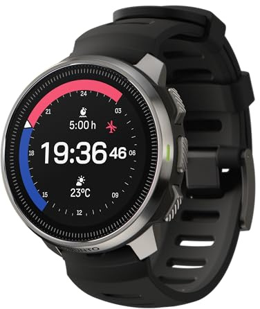 SUUNTO Ocean Dive Computer, Orologio GPS per allenamento e monitoraggio del percorso subacqueo con wireless, touchscreen AMOLED e GNSS a doppia banda