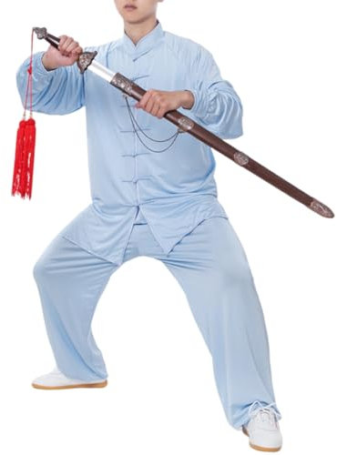 FGDIUCVN Kampfsportbekleidung - Tai Chi-Sets, traditionelle chinesische Kleidung für Männer und Frauen, Kung Fu, Wing Chun, Taekwondo, Trainingskleidung