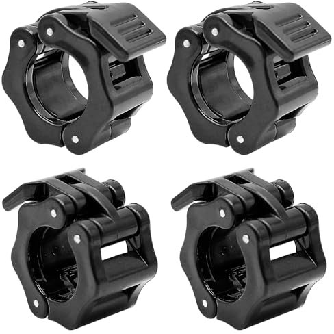JJQHYC 4 cierres para mancuernas de 30 mm, con cierre rápido