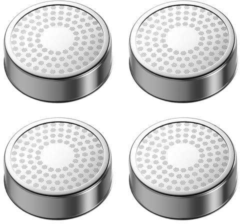 Heiikiuy 4 x Duschwand für E61 Espresso-Gruppen-Kaffeemaschine, Kaffeemaschine, Kochfilter, Duschfilter