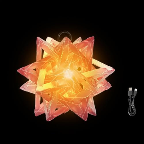 Étoile léger du camp portable, lumière étoile pour le camping,Lumières de tente de lampe de camping étanche - Éclairage ambiant, ornement de matériel de camp portable pour patio extérieur, auvent, fêt