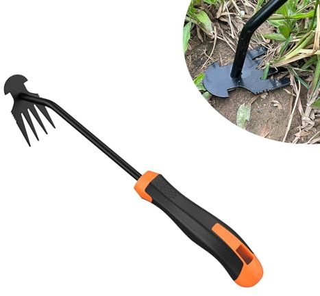 SEREVIGPUL Weed Puller Tool,Portable Garden Hand Tool for Weed Removal,2026 New Garden Weeder Tool Stainless Steel Hand Weeder Tool,Tools for Vegetable Gardening Backyard Farm Planting & Weeding