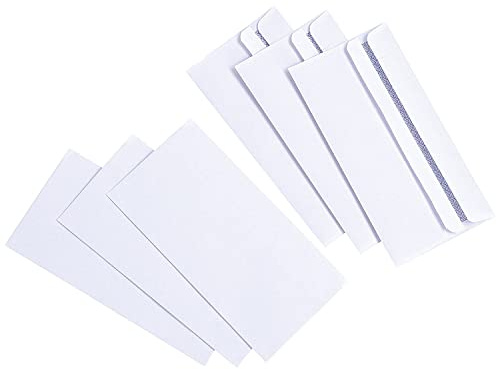 White Box DL 80gsm Self Seal Envelope - White (Pack of 1000)