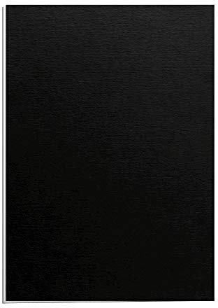 Fellowes 5476602 - Portadas para encuadernar de polipropileno, A4, negro