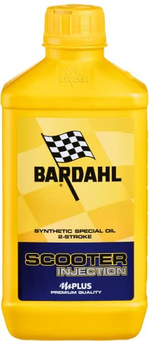 Bardahl 058071B Olio Motore 2T Scooter Injection, Cartone 20 x 1 l