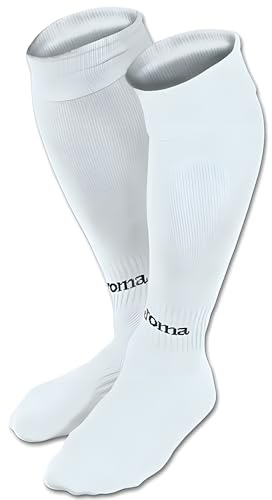 Joma Classic 2 Medias de Juego, Hombre, Blanco, L