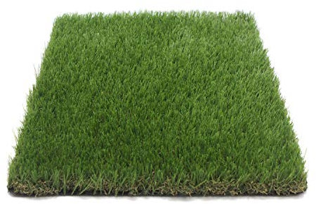 Gazon artificiel en rouleau 4m x 1m Hauteur 35 mm - coloris Vert pin Vert bambou