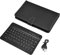 Bluetooth Wireless Keyboard + Stand for iOS/Android Phones (Black)