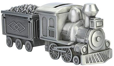 Metall Spardose Retro Retro Zug Modell Münze Kinder Geldsparkasse Zug Sparschwein Silbermünze Spardose