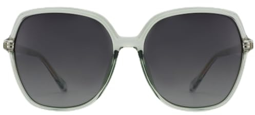 ZENOTTIC Gafas de Sol Polarizadas Mujer : Oversize Retro Montura Hexagonal Protección UV400 Cuadrada Moda
