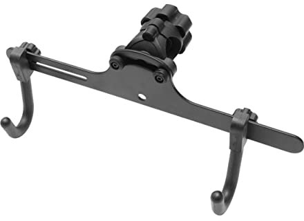 DECHOUS Supporto Da Parete Per Bicicletta Con Gancio Imbottito Portabici Pesante Multiuso Per Garage e Interni Staffa Resistente Per Montagne Pieghevoli e Strada Nero