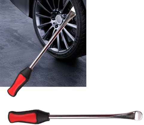 Protection d'entretien des pneus de voiture, outil de levier de pneu à tête plate, outil d'entretien des pneus de voiture, kit de changement de pneu de voiture (vert)