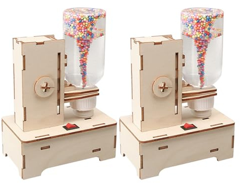 Beaupretty 2piezas Experimento Científico del Tornado Kit de Ciencia Stem Años Juguete de Aprendizaje Práctico de Física Proyecto Montessori de Construcción con Vapor