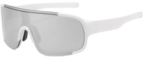 Generisch Motorcycle Safety Goggles Helmet Compatible Glasses UV Protection Anti-Fog Safety Glasses Sunglasses for Cycling and Outdoor Use