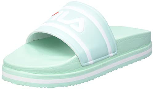 FILA Damen Morro Bay Zeppa wmn Slipper, Brook Green, 42 EU